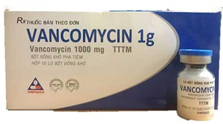 Thuốc trị viêm đại tràng Vancomycin