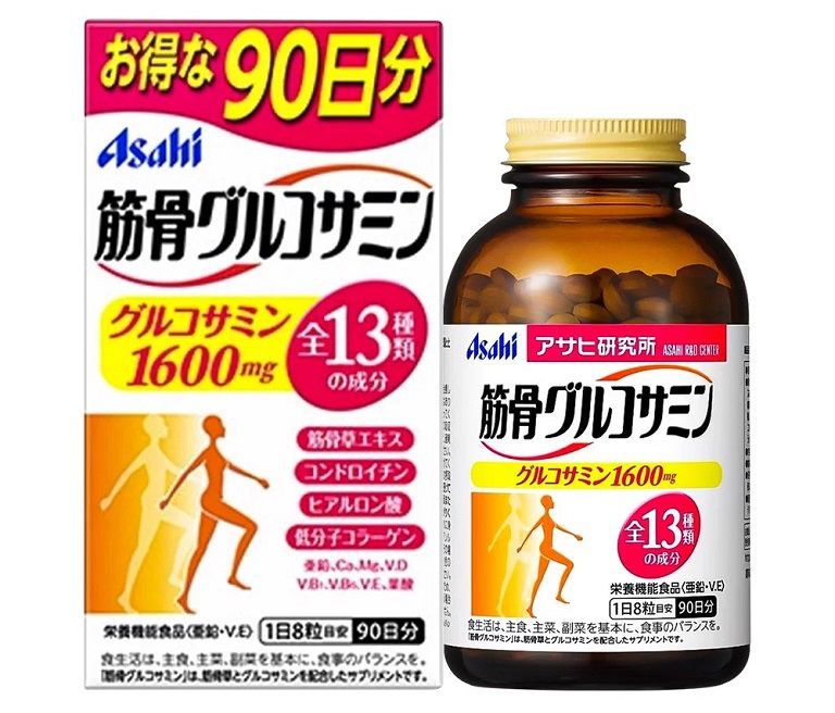 Sản phẩm của Nhật Glucosamine Chondroitin Asahi
